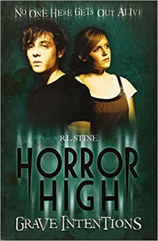 Book cover for "Grave Intentions" by R.L. Stine