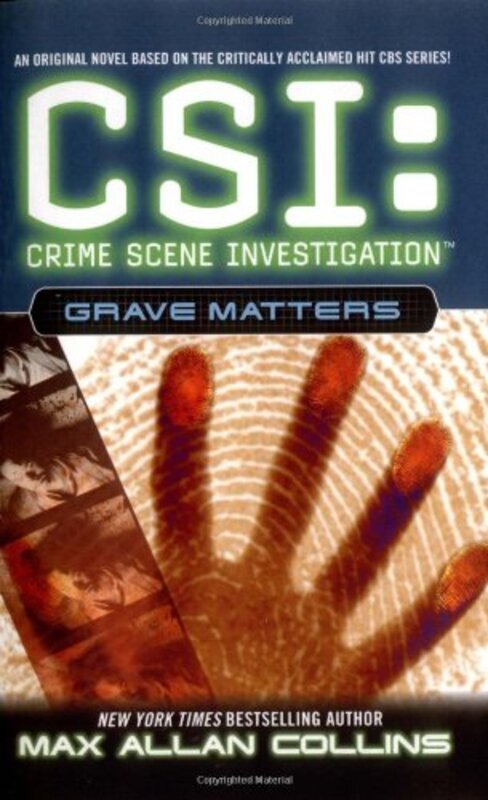 Book cover for "Grave Matters" by Max Allan Collins