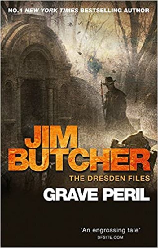 Book cover for "Grave Peril" by Jim Butcher