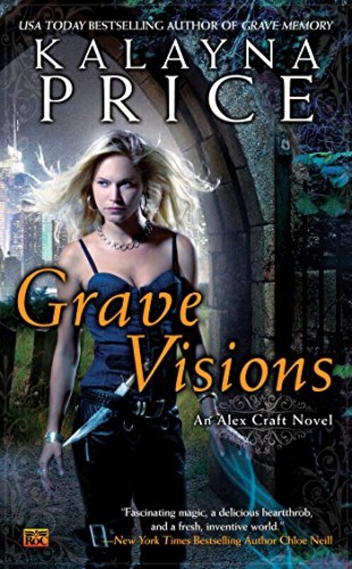 Book cover for "Grave Visions" by Kalayna Price