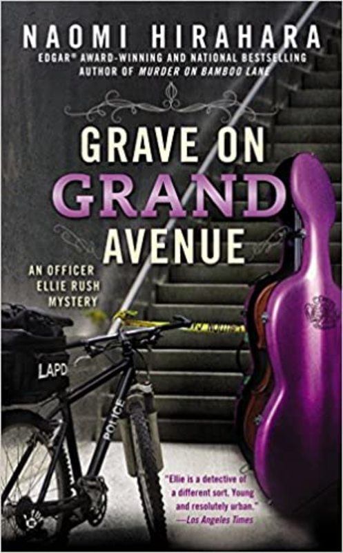 Book cover for "Grave on Grand Avenue" by Naomi Hirahara