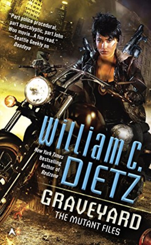 Book cover for "Graveyard" by William C Dietz
