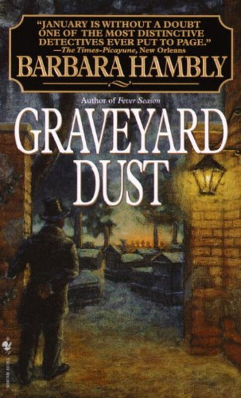 Book cover for "Graveyard Dust" by Barbara Hambly