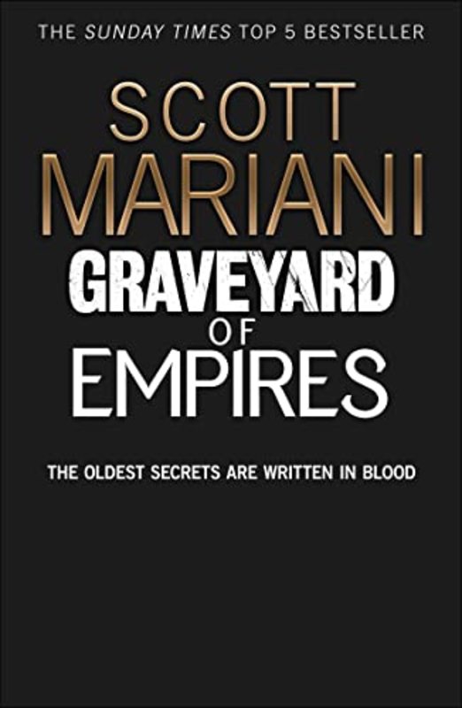 Book cover for "Graveyard of Empires" by Scott Mariani