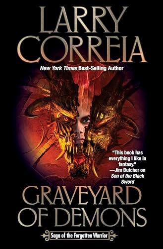 Book cover for "Graveyard of Demons" by Larry Correia