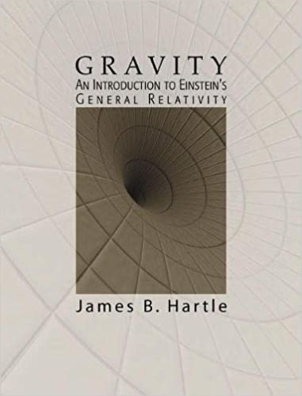 Book cover for "Gravity" by James B. Hartle