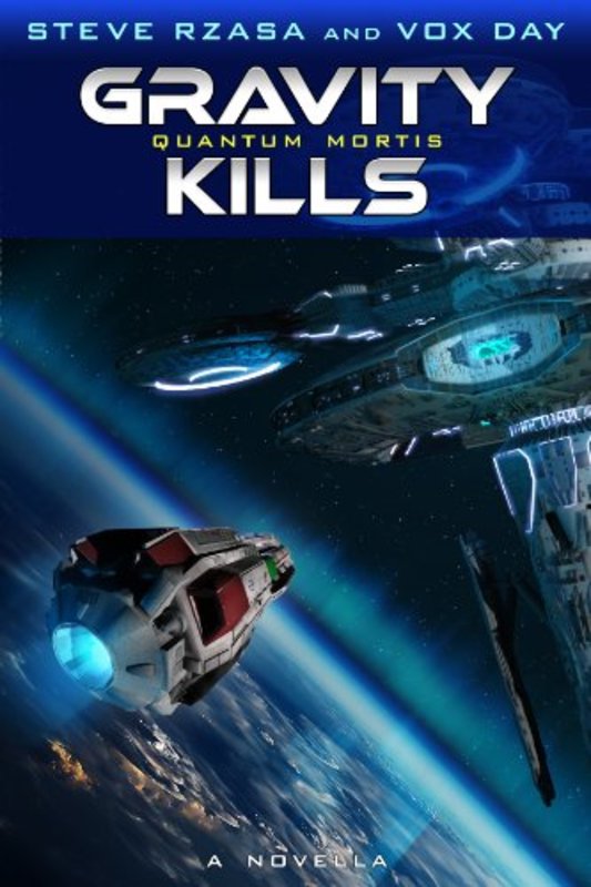 Book cover for "Gravity Kills" by Vox Day