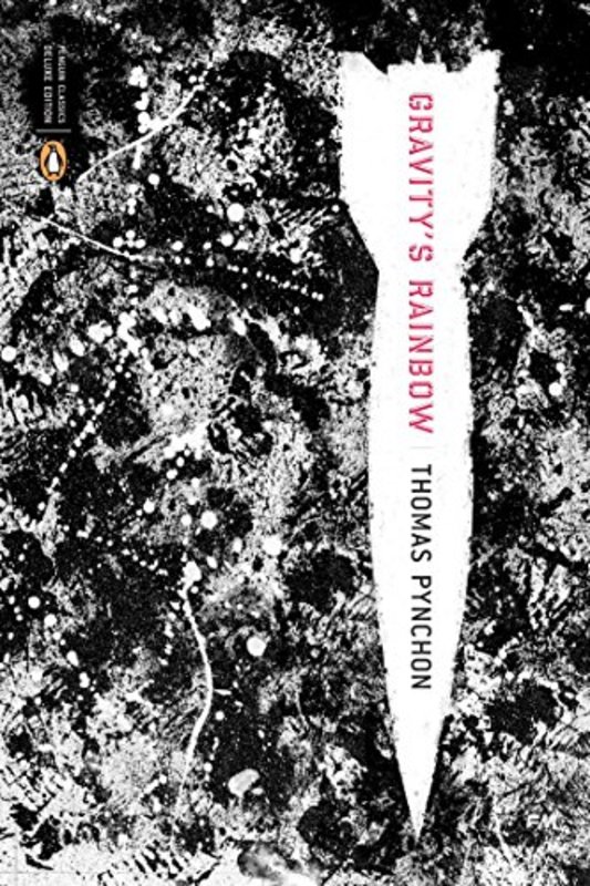 Book cover for "Gravity's Rainbow" by Thomas Pynchon