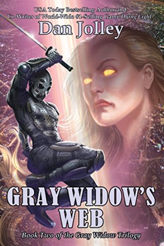 Book cover for "Gray Widow's Web" by Dan Jolley