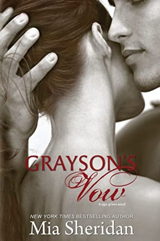 Book cover for "Grayson's Vow" by Mia Sheridan