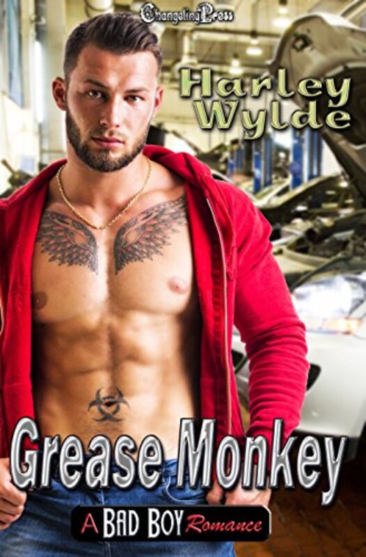 Book cover for "Grease Monkey" by Harley Wylde