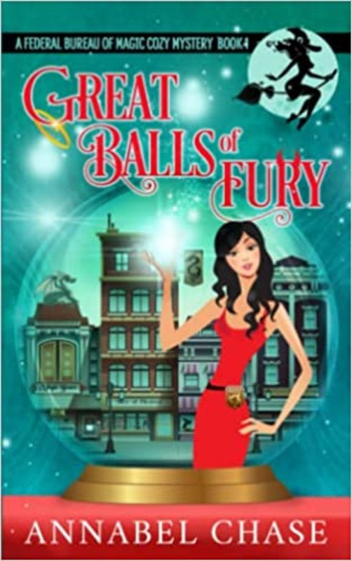 Book cover for "Great Balls of Fury" by Annabel Chase