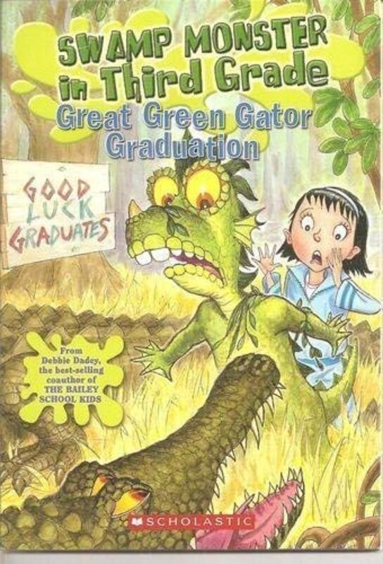 Book cover for "Great Green Gator Graduation" by Marcia Thornton Jones