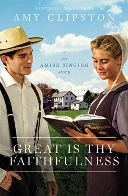 Book cover for "Great Is Thy Faithfulness" by Amy Clipston