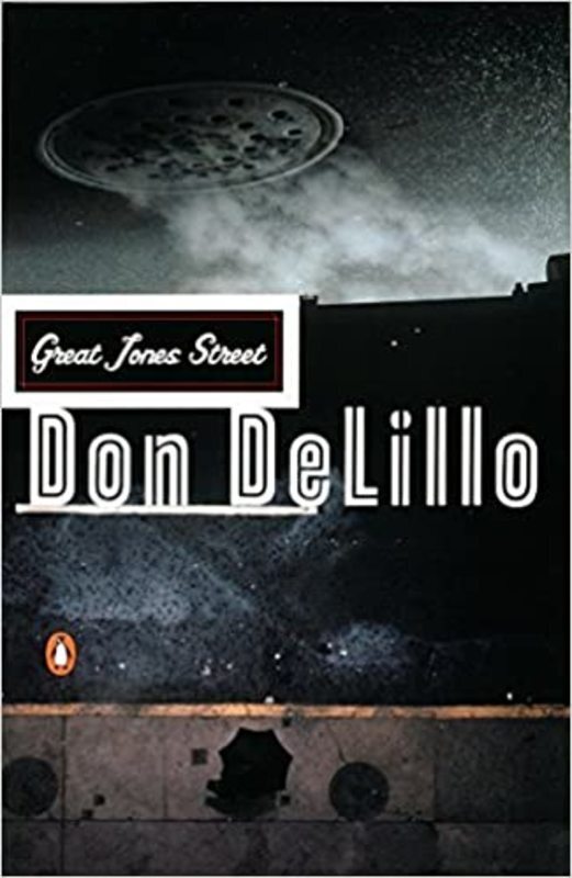 Book cover for "Great Jones Street" by Don DeLillo