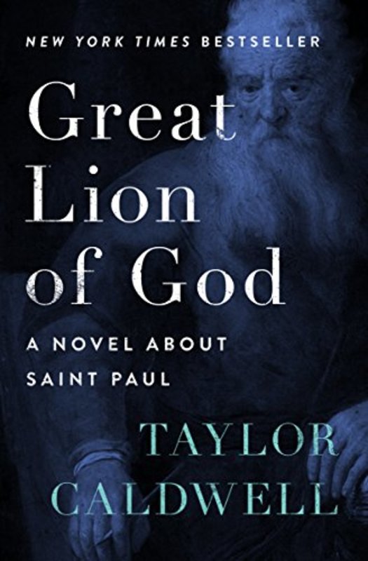 Book cover for "Great Lion of God" by Taylor Caldwell