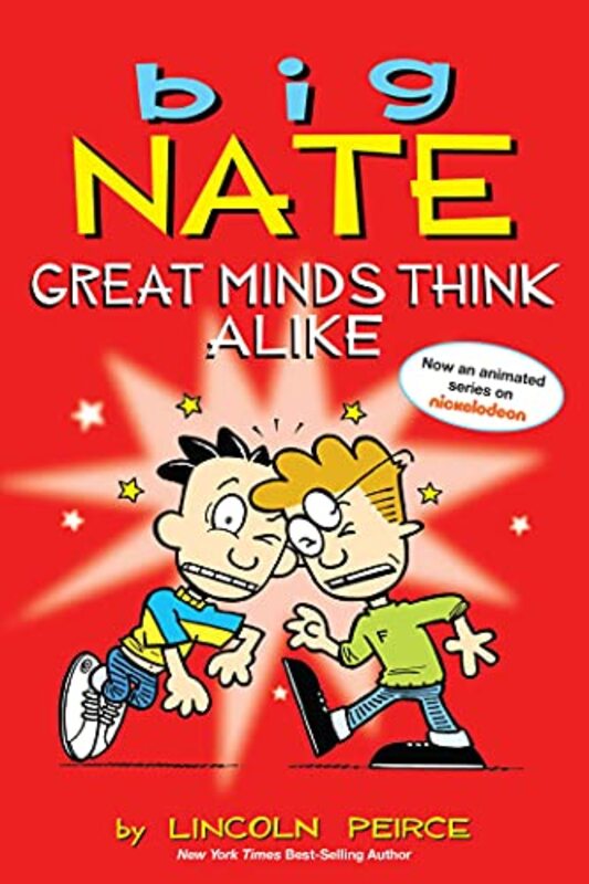Book cover for "Great Minds Think Alike" by Lincoln Peirce