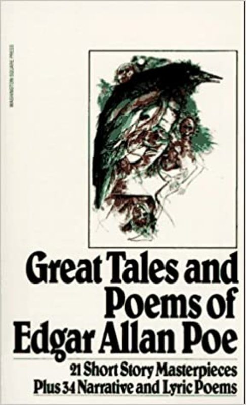 Book cover for "Great Tales of Edgar Allan Poe" by Edgar Allan Poe