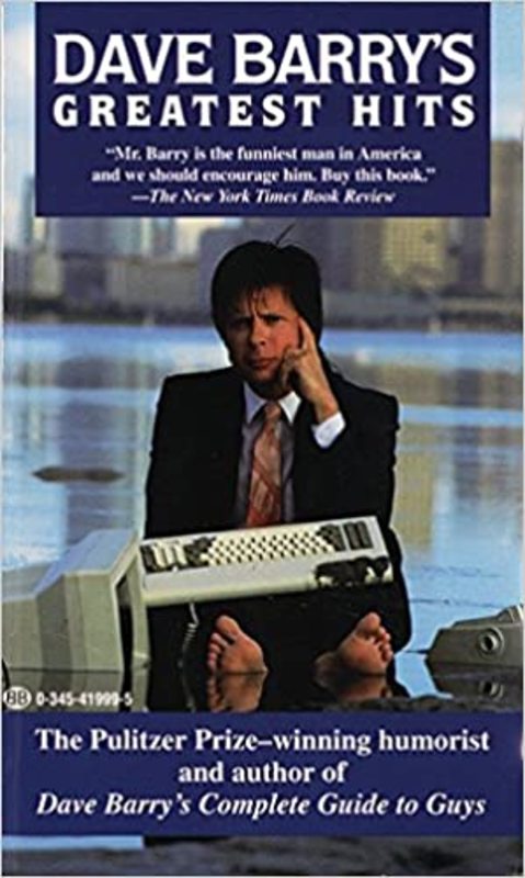 Book cover for "Greatest Hits" by Dave Barry