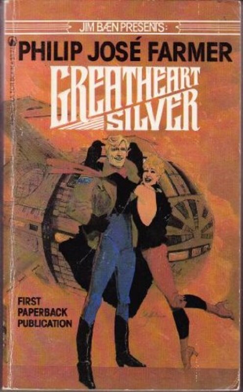 Book cover for "Greatheart Silver" by Philip Jose Farmer