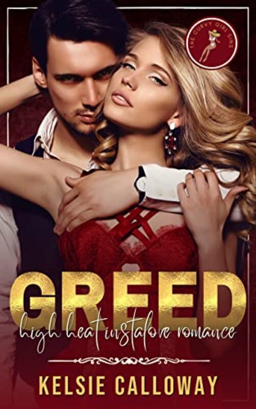 Book cover for "Greed" by Kelsie Calloway