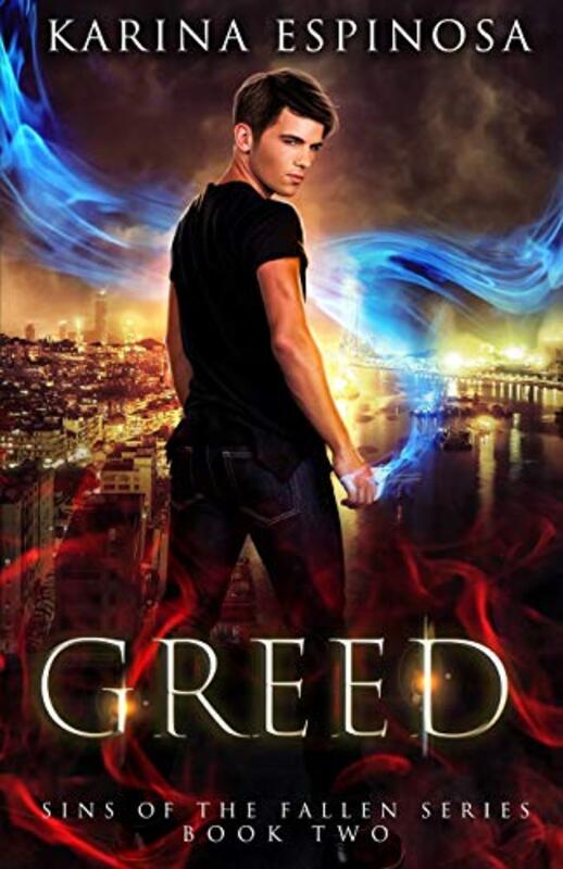 Book cover for "Greed" by Karina Espinosa