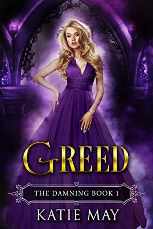 Book cover for "Greed" by Katie May