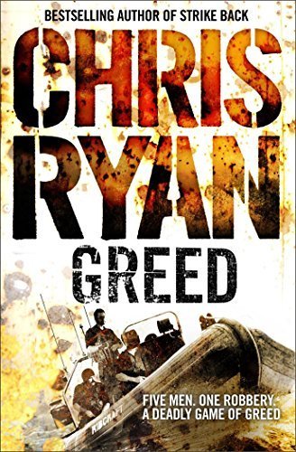 Book cover for "Greed" by Chris Ryan