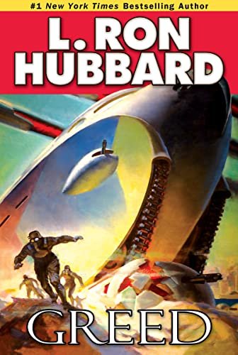 Book cover for "Greed" by L Ron Hubbard