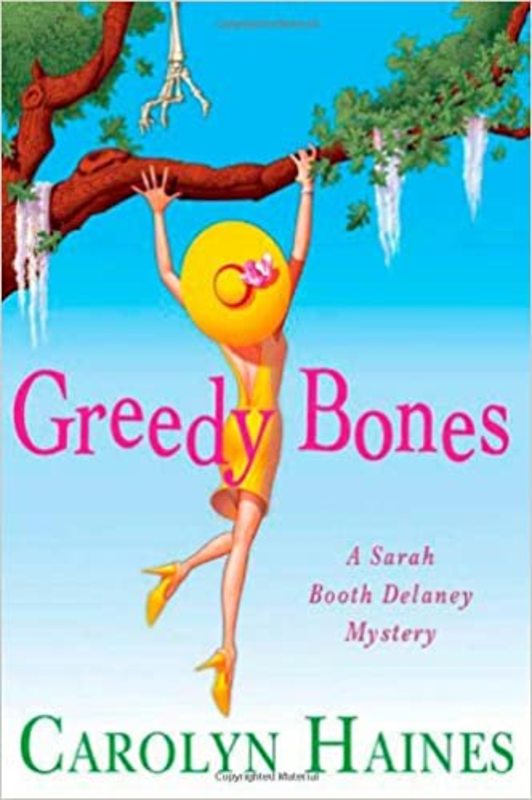 Book cover for "Greedy Bones" by Carolyn Haines