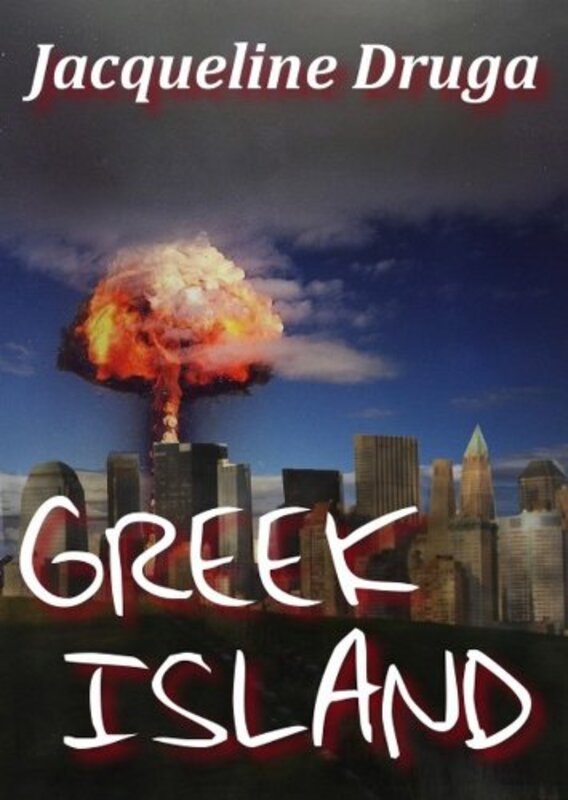 Book cover for "Greek Island" by Jacqueline Druga