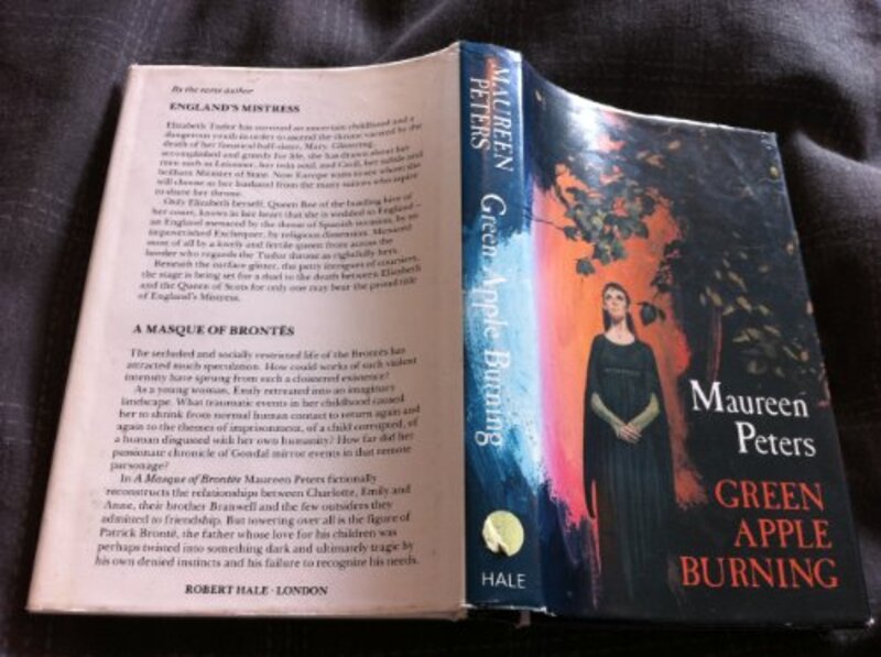 Book cover for "Green Apple Burning" by Maureen Peters
