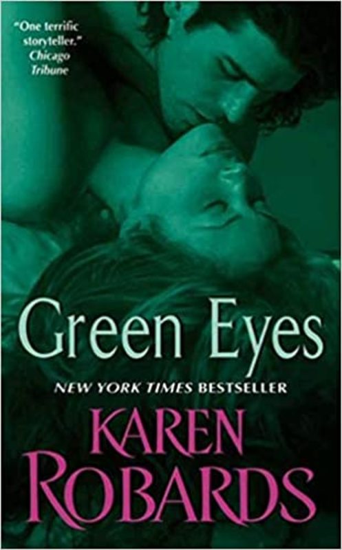 Book cover for "Green Eyes" by Karen Robards