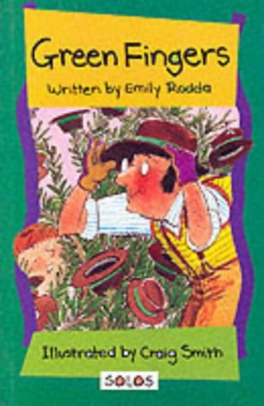 Book cover for "Green Fingers" by Emily Rodda