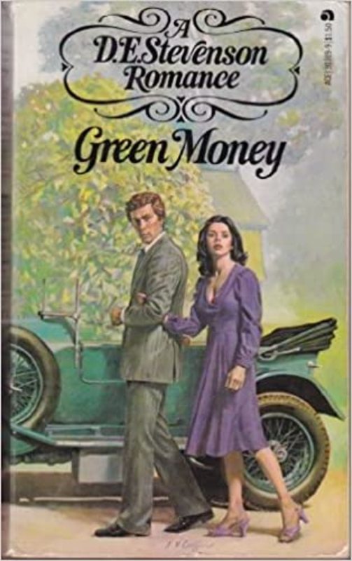 Book cover for "Green Money" by D. E. Stevenson