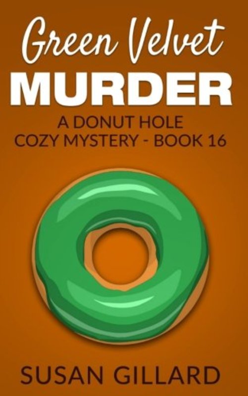 Book cover for "Green Velvet Murder" by Susan Gillard