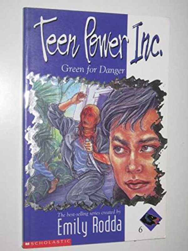 Book cover for "Green for Danger" by Emily Rodda