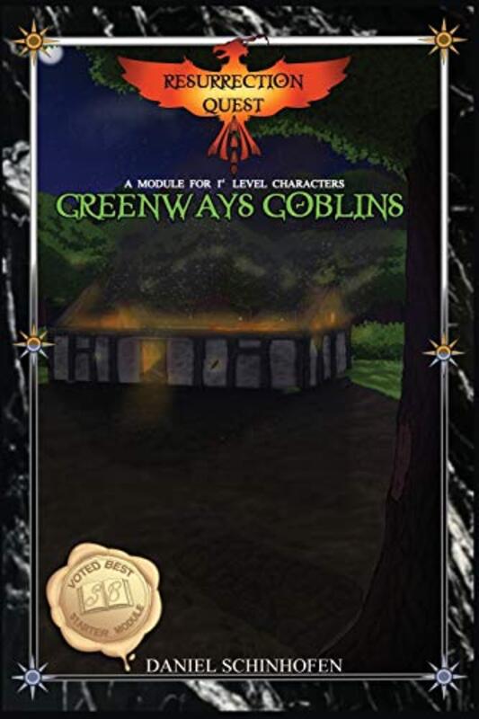 Book cover for "Greenways Goblins" by Daniel Schinhofen