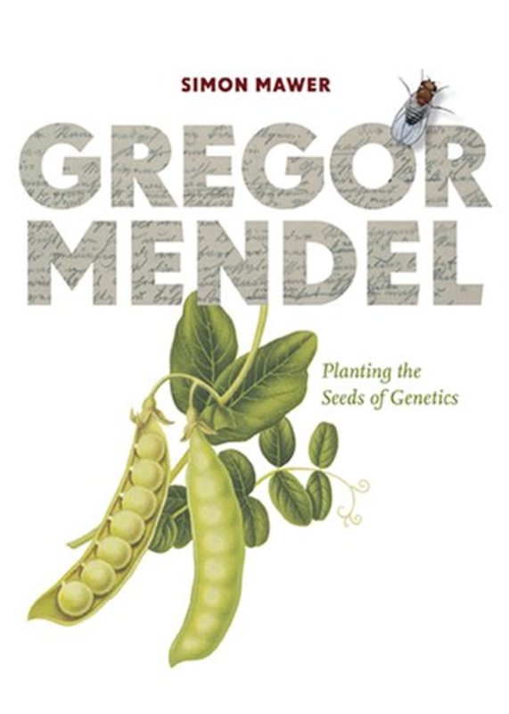 Book cover for "Gregor Mendel" by Simon Mawer