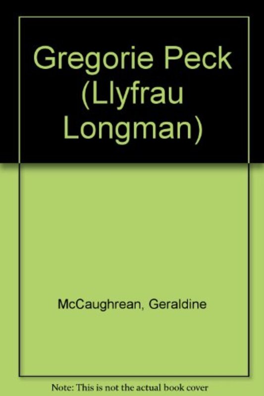 Book cover for "Gregorie Peck" by Geraldine McCaughrean