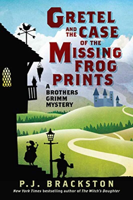 Book cover for "Gretel and the Case of the Missing Frog Prints" by Paula PJ Brackston