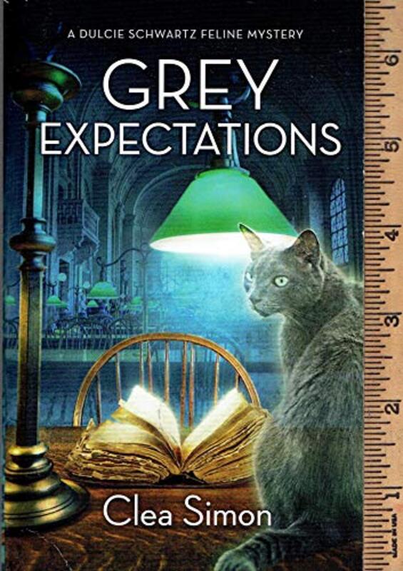 Book cover for "Grey Expectations" by Clea Simon
