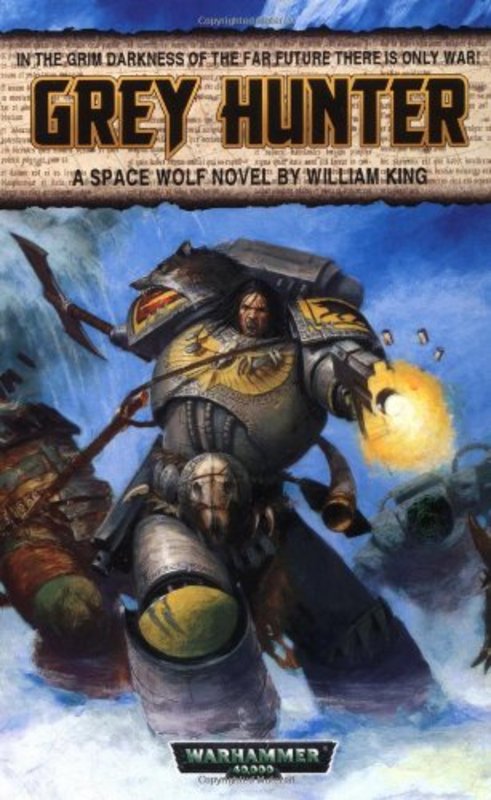 Book cover for "Grey Hunter" by William King