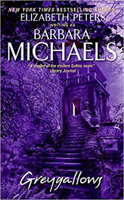 Book cover for "Greygallows" by Barbara Michaels