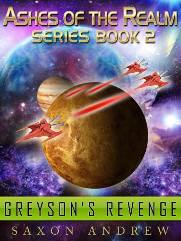 Book cover for "Greyson's Revenge" by Saxon Andrew