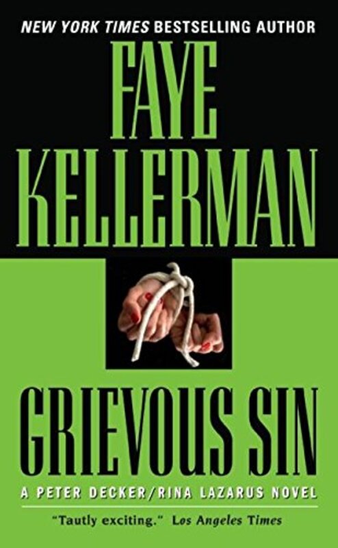 Book cover for "Grievous Sin" by Faye Kellerman
