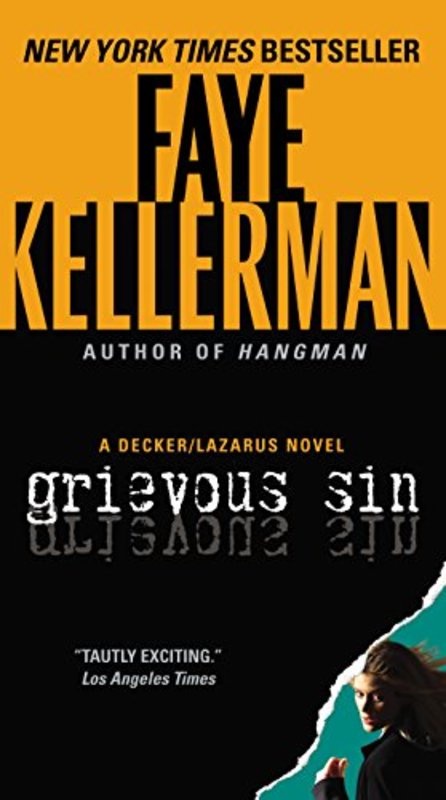 Book cover for "Grievous Sin" by Faye Kellerman