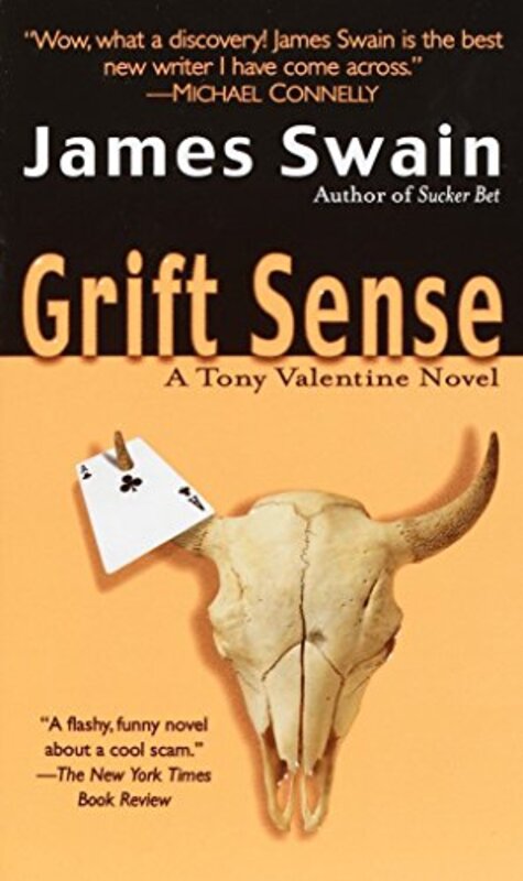 Book cover for "Grift Sense" by James Swain