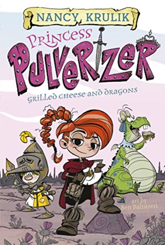 Book cover for "Grilled Cheese and Dragons" by Nancy Krulik