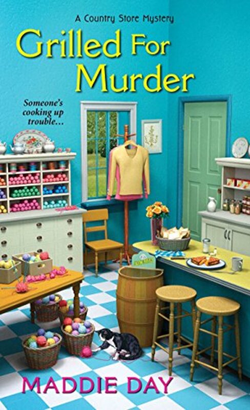 Book cover for "Grilled for Murder" by Maddie Day